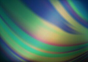 Dark Blue, Green vector blurred background. Modern geometrical abstract illustration with gradient. Brand new design for your business.