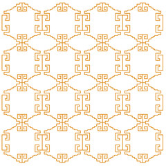 LUXURY DESIGN ORNAMENTS GEOMETRIC AZTECS PATTERN