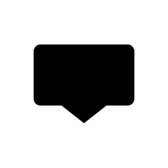 Fototapeta premium Chat bubble icon.Speech bubble icon.Concept of SMS / chat. text message vector icon, speech bubble symbol. Message symbol for your UI, web site design, logo, app.