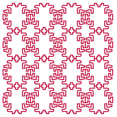 LUXURY DESIGN ORNAMENTS GEOMETRIC AZTECS PATTERN