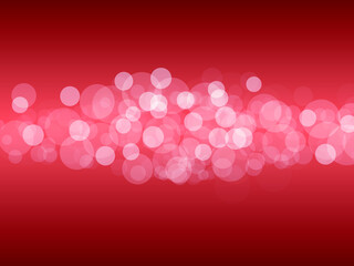 Christmas abstract background. Red gradient with white circles in the center of the image. Possible use for your design or as a web background.