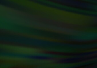 Fototapeta premium Dark Black vector blurred shine abstract background. Shining colorful illustration in a Brand new style. The template for backgrounds of cell phones.