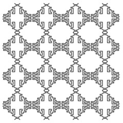 LUXURY DESIGN ORNAMENTS GEOMETRIC AZTECS PATTERN