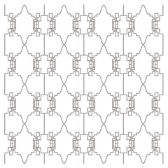 LUXURY DESIGN ORNAMENTS GEOMETRIC AZTECS PATTERN