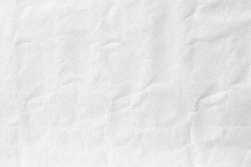 Fototapeta na wymiar white grey paper sheet crumpled surface texture