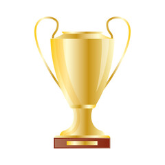 Fototapeta na wymiar trophy cup award isolated icon