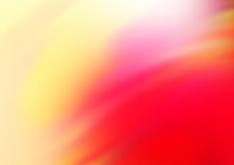 Light Red, Yellow vector abstract blurred background. A completely new color illustration in a bokeh style. The blurred design can be used for your web site.