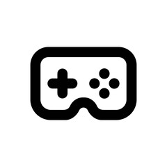 Controller Line Icon - Vector Illustration