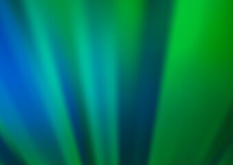 Light Blue, Green vector bokeh template. A vague abstract illustration with gradient. The template for backgrounds of cell phones.