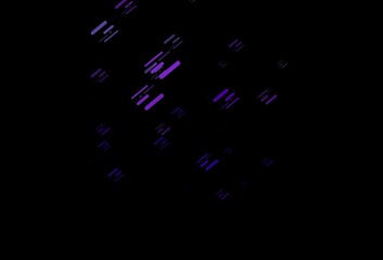 Dark Purple vector pattern with narrow lines.