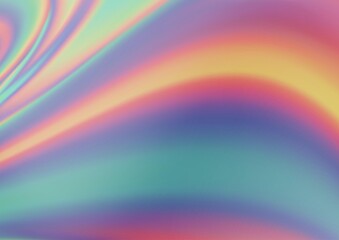 Light Silver, Gray vector glossy abstract template. A completely new color illustration in a bokeh style. A completely new design for your business.