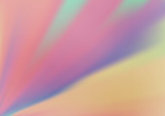 Light Silver, Gray vector abstract blurred template. A completely new color illustration in a bokeh style. A completely new design for your business.