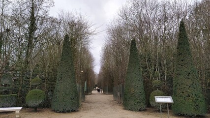 Gardens of Versailles, France.	