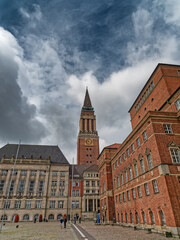 The old city town hall in Kiel, Germany