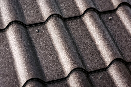 roof metal tile texture