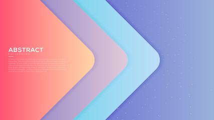Abstract colorful background with overlaping layer background