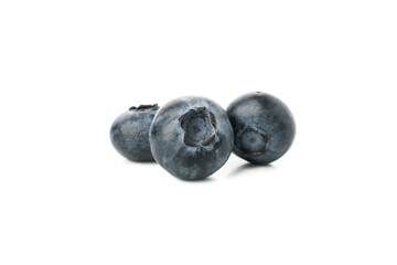 Delicious fresh blueberry isolated on white background