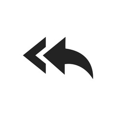 Reply All Modern Simple Vector Icon