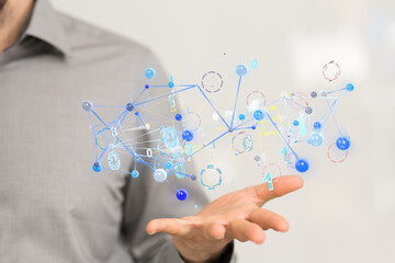 organization network team concept networking.