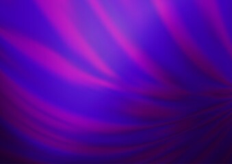 Light Purple vector blurred and colored template. Colorful abstract illustration with gradient. The template can be used for your brand book.