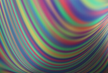 Light Silver, Gray vector background with liquid shapes.