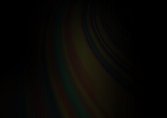 Dark Black vector abstract bright template. A completely new color illustration in a bokeh style. Brand new style for your business design.