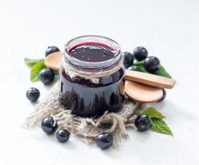 black currant jam