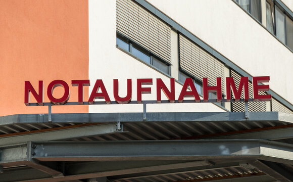 german word for emergency hospitalization