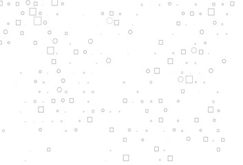 Light Silver, Gray vector template with spots, rectangles.
