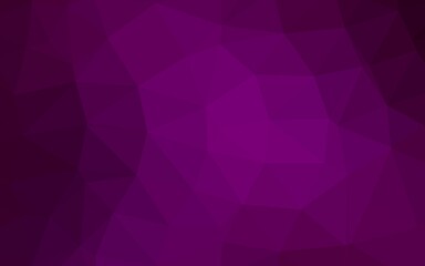 Obraz premium Light Purple vector blurry triangle pattern. Brand new colorful illustration in with gradient. Template for a cell phone background.