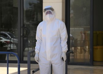 Doctor awaiting results of corona virus tests, Covid-19