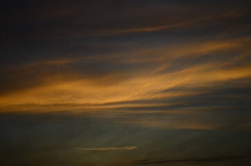 Ciel crépusculaire