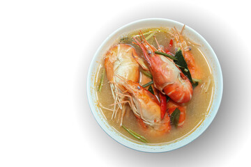 Tom Yum Kung in a Cup