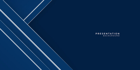 Modern simple blue abstract presentation background