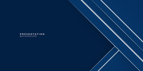 Modern simple blue abstract presentation background