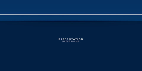 Blue background with abstract wave spiral modern element for banner, presentation design and flyer