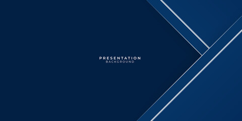 Modern blue abstract presentation background for business and corporate