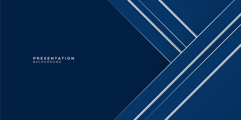 Blue abstract modern presentation background
