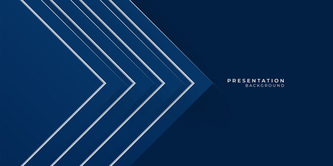 Blue abstract modern presentation background