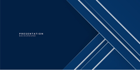 Blue background with abstract wave spiral modern element for banner, presentation design and flyer