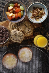 hearty breakfast