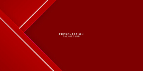 Modern simple minimalist red abstract presentation background