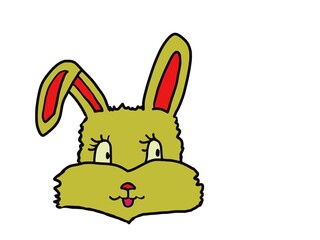 Yellow rabbit