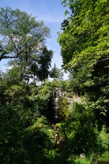 Fototapeta premium Kaskade im Lennépark von Frankfurt (Oder)