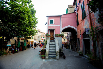 Manarola town in Cinque Terre, La Spezia, italy