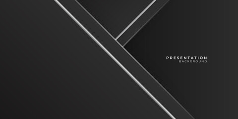 Dark black neutral abstract background for presentation design