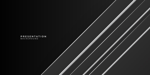 Dark black neutral abstract background for presentation design