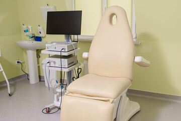  New led endoscopy ent workstation equipment. Ear, nose and throat endoscopy