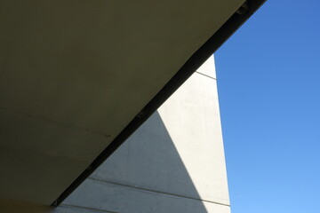 bridge over blue sky