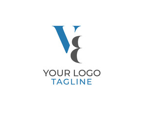 VB initial letters logo